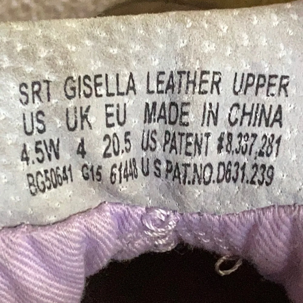 STRIDE RITE Gisella Suede Baby Boots Size 4.5